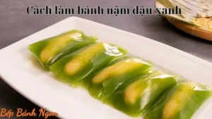 Cách làm bánh nậm đậu xanh – Món quà quê dân dã