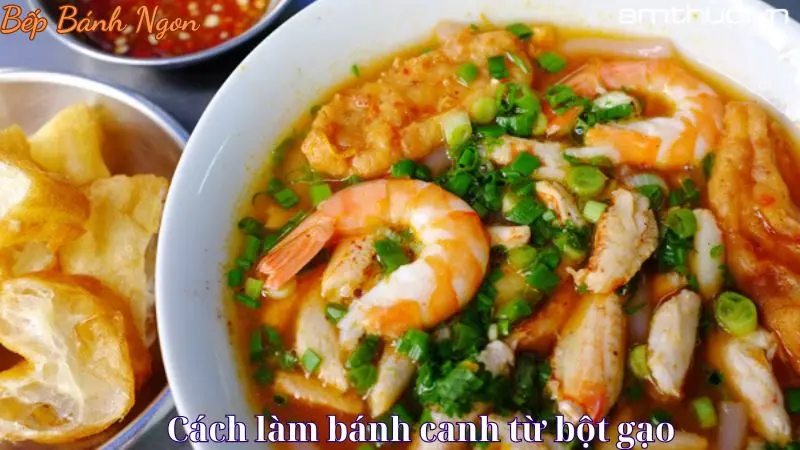 cách làm bánh canh từ bột gạo