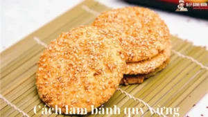 2 Cách làm bánh quy vừng thơm ngon giòn rụm