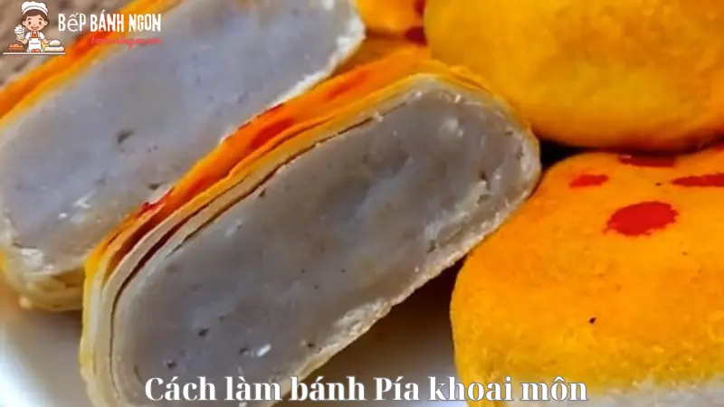 Cách làm bánh Pía khoai môn